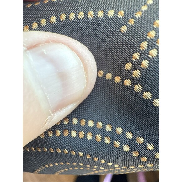 Valentino Tie 100 Percent Silk Brown Bronze Made in Italy - Picture 8 of 10